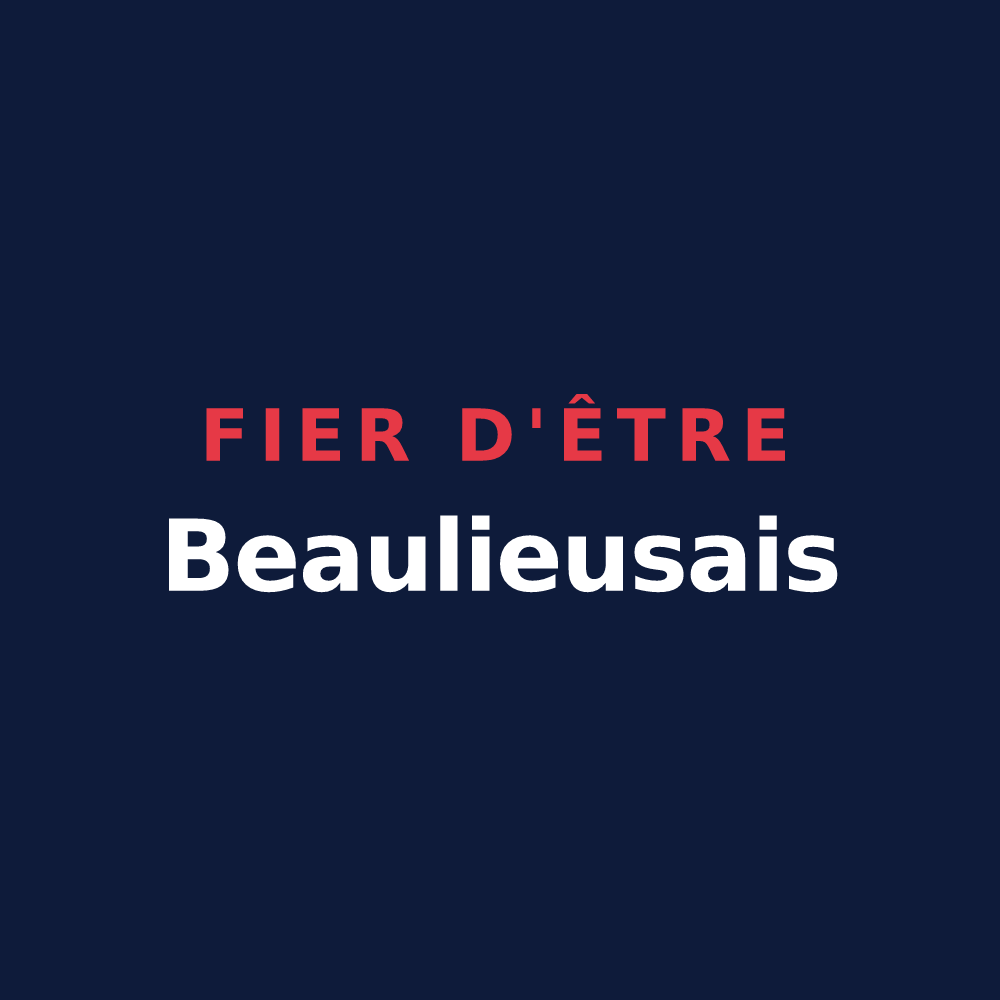 T-shirt « Fier d'être Beaulieusais » — design pour Beaulieu