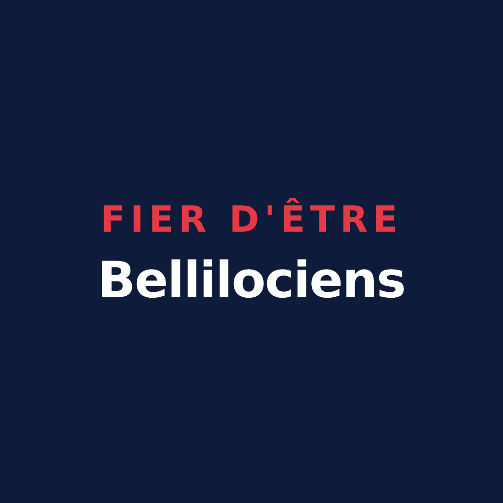 T-shirt « Fier d'être Bellilociens » — design pour Beaulieu