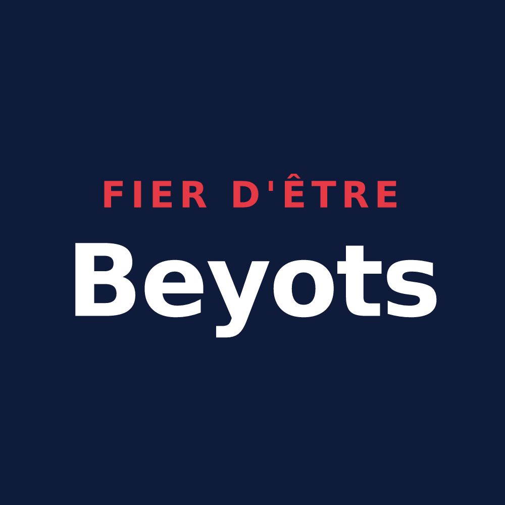 T-shirt « Fier d'être Beyots » — design pour Beaulieu