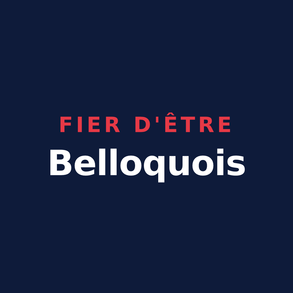 T-shirt « Fier d'être Belloquois » — design pour Beaulieu