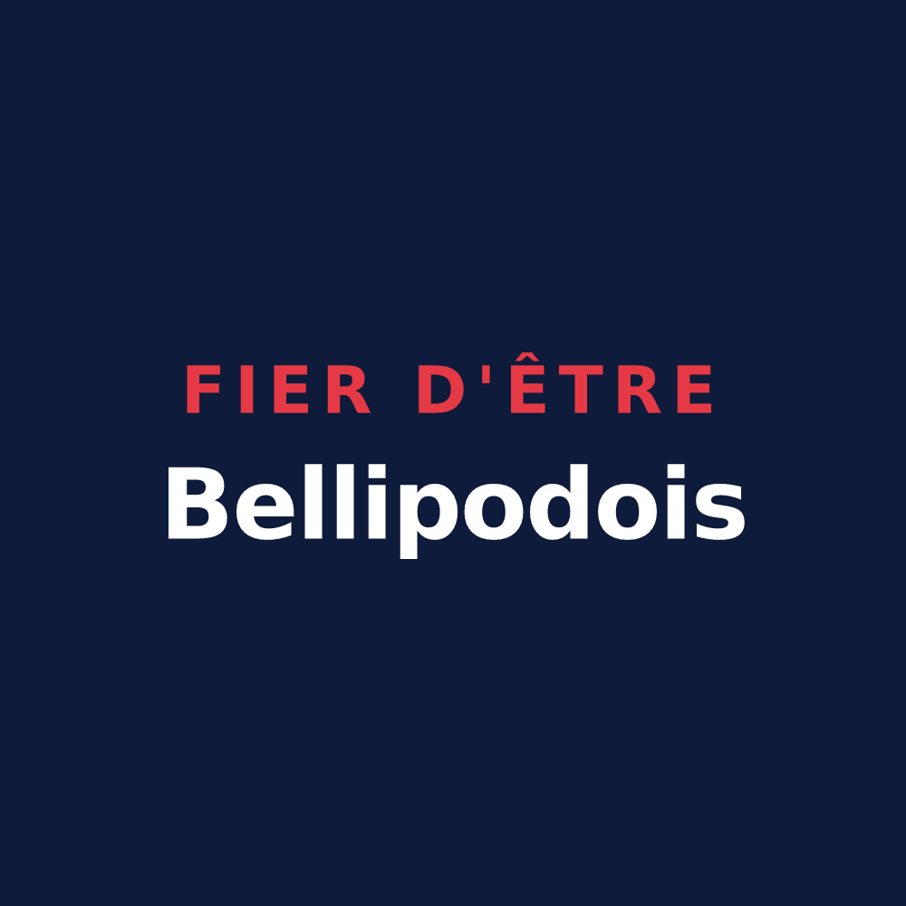 T-shirt « Fier d'être Bellipodois » — design pour Beaupouyet