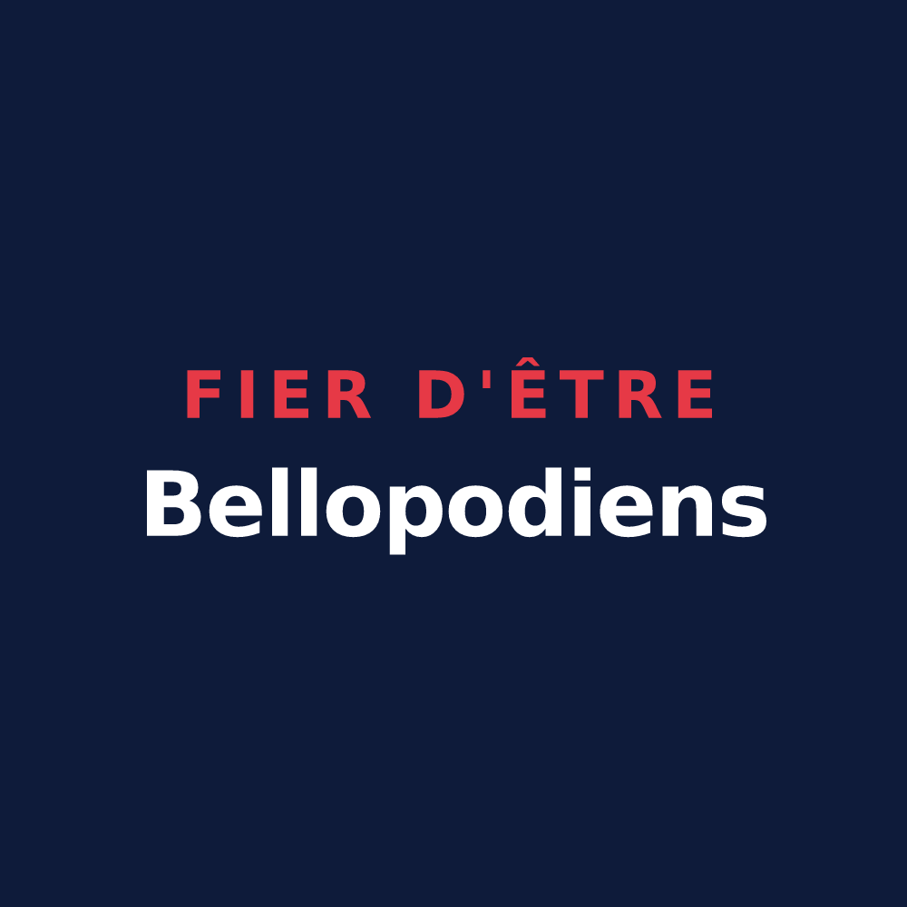 T-shirt « Fier d'être Bellopodiens » — design pour Beaupuy