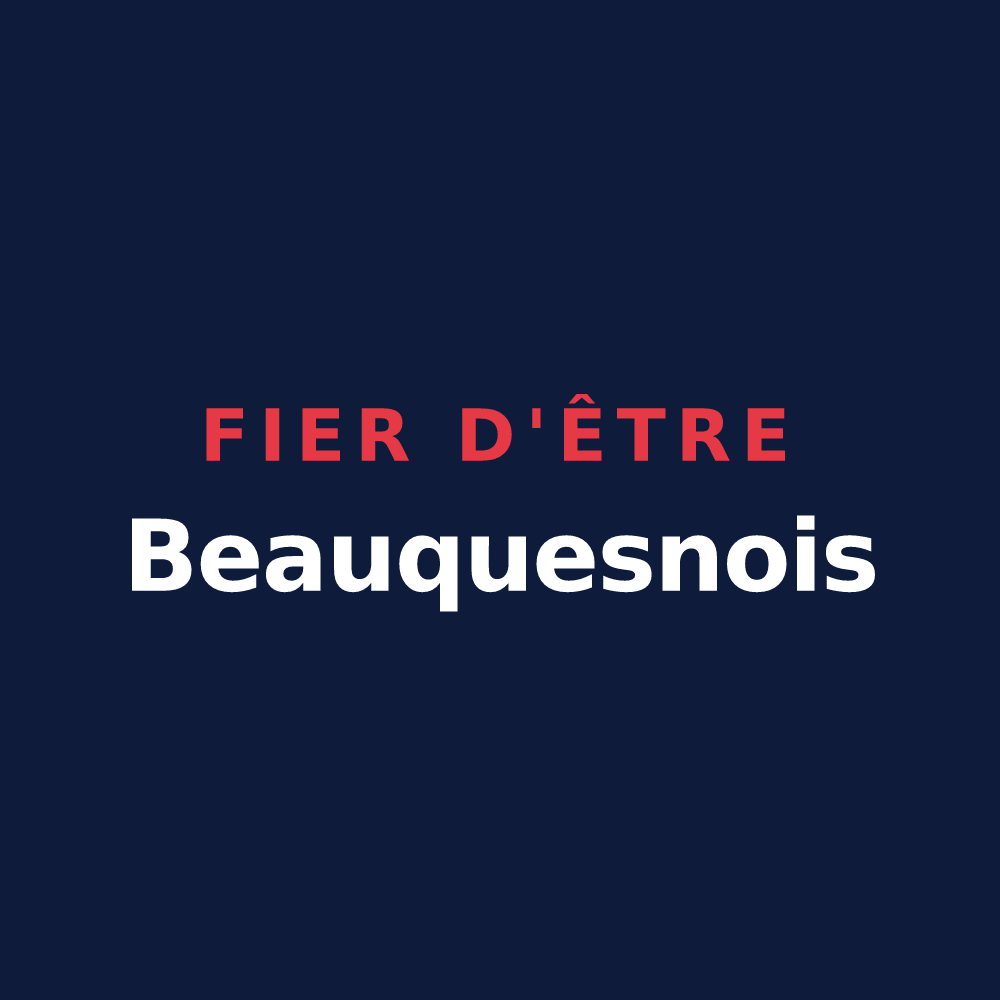 T-shirt « Fier d'être Beauquesnois » — design pour Beauquesne