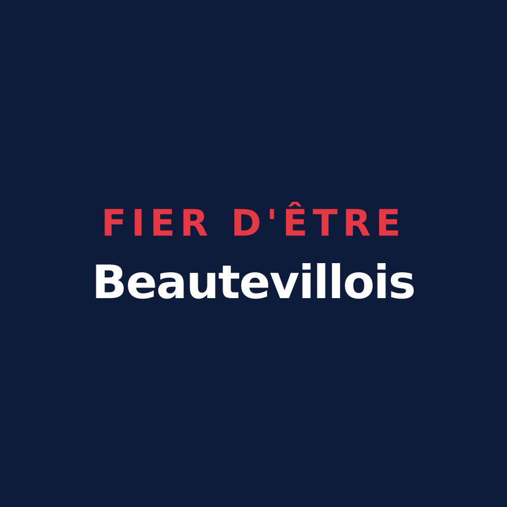 T-shirt « Fier d'être Beautevillois » — design pour Beauteville