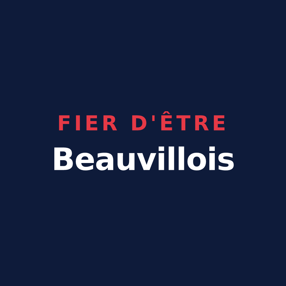 T-shirt « Fier d'être Beauvillois » — design pour Beauville
