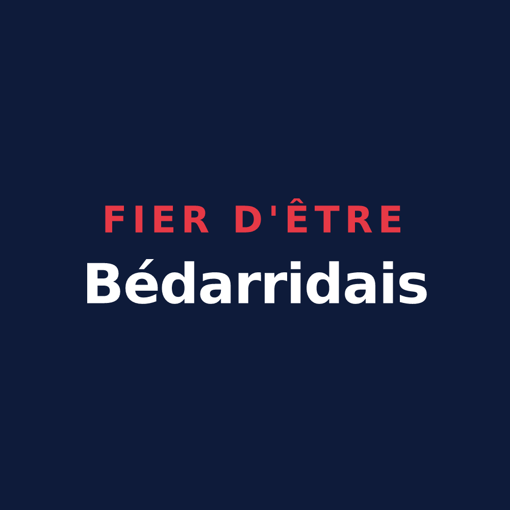 T-shirt « Fier d'être Bédarridais » — design pour Bédarrides