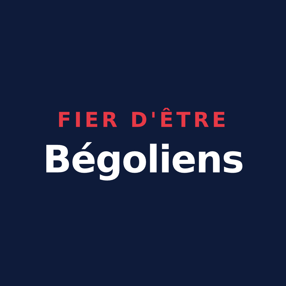 T-shirt « Fier d'être Bégoliens » — design pour Bégole