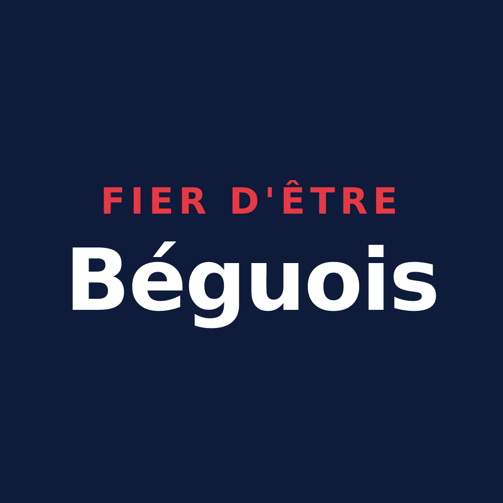 T-shirt « Fier d'être Béguois » — design pour Bègues