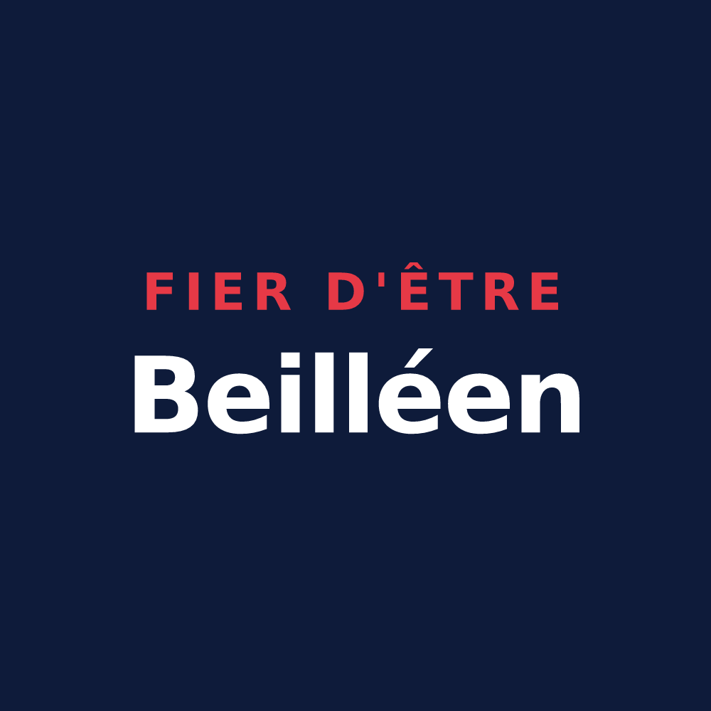 T-shirt « Fier d'être Beilléen » — design pour Beillé