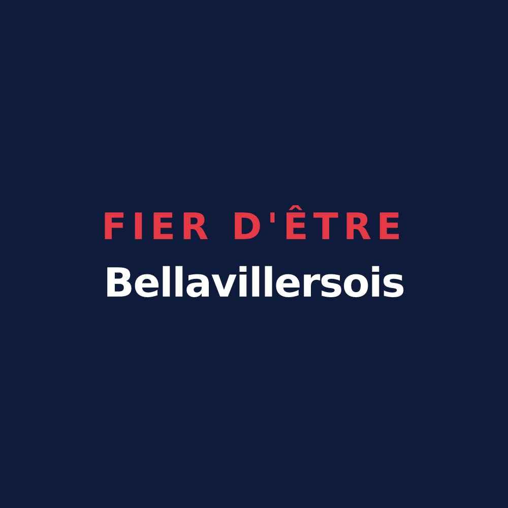 T-shirt « Fier d'être Bellavillersois » — design pour Bellavilliers
