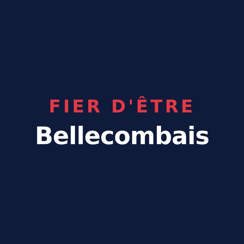 T-shirt « Fier d'être Bellecombais » — design pour Bellecombe-en-Bauges
