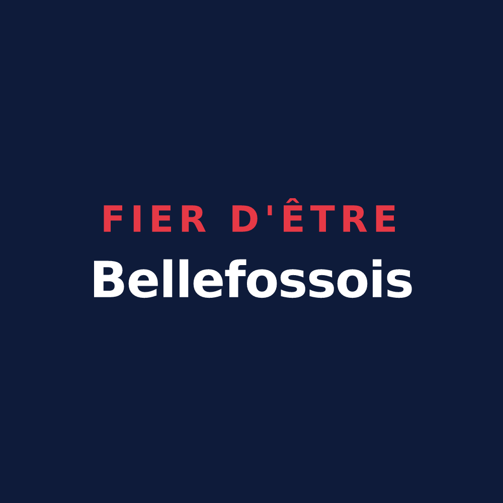 T-shirt « Fier d'être Bellefossois » — design pour Bellefosse