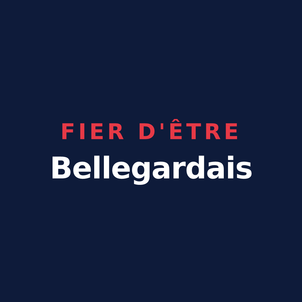 T-shirt « Fier d'être Bellegardais » — design pour Bellegarde