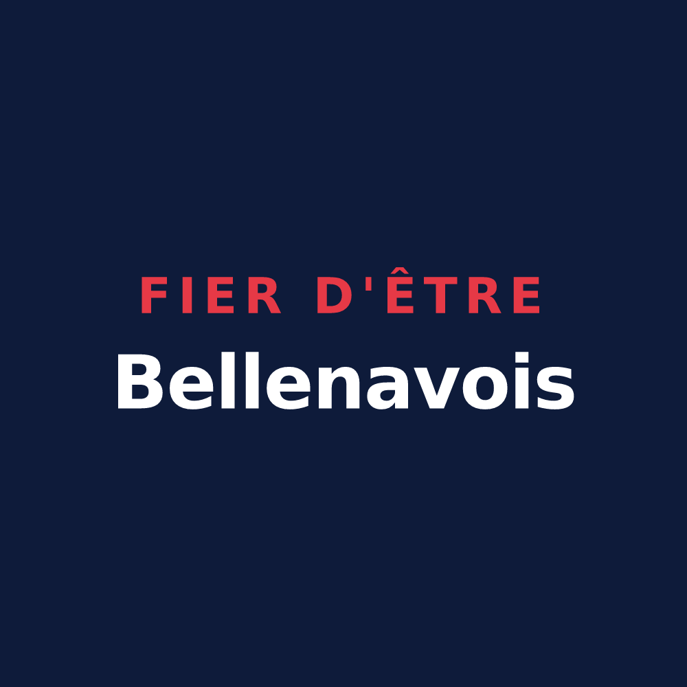 T-shirt « Fier d'être Bellenavois » — design pour Bellenaves