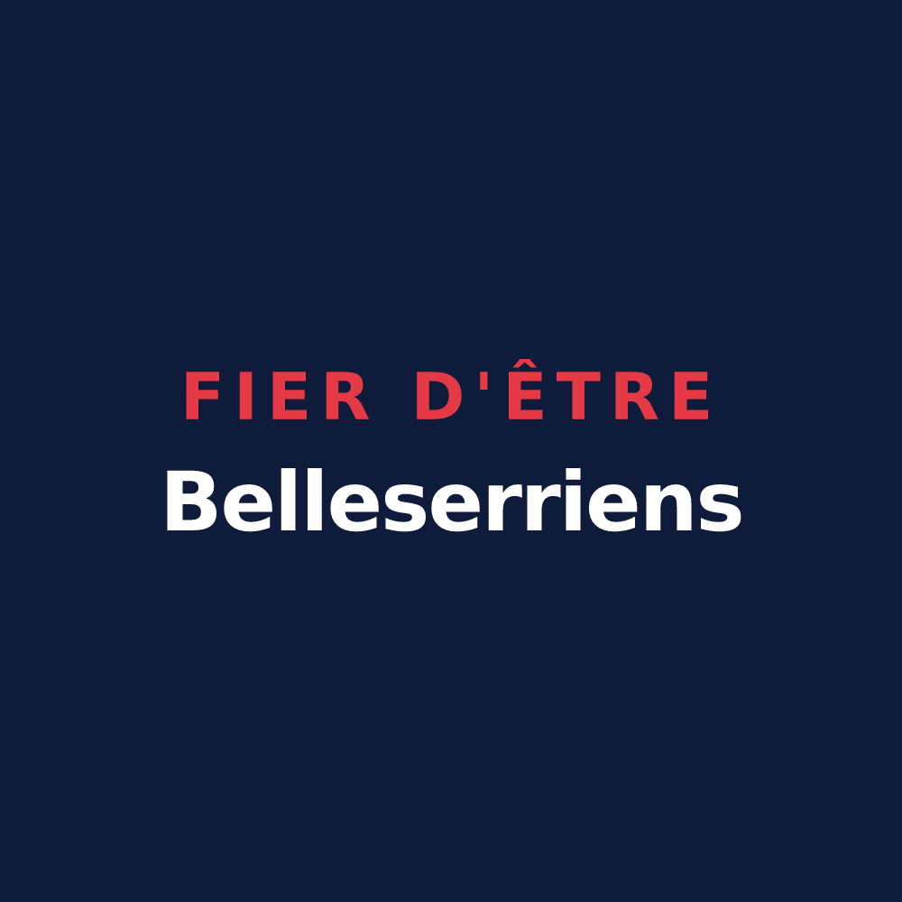 T-shirt « Fier d'être Belleserriens » — design pour Belleserre