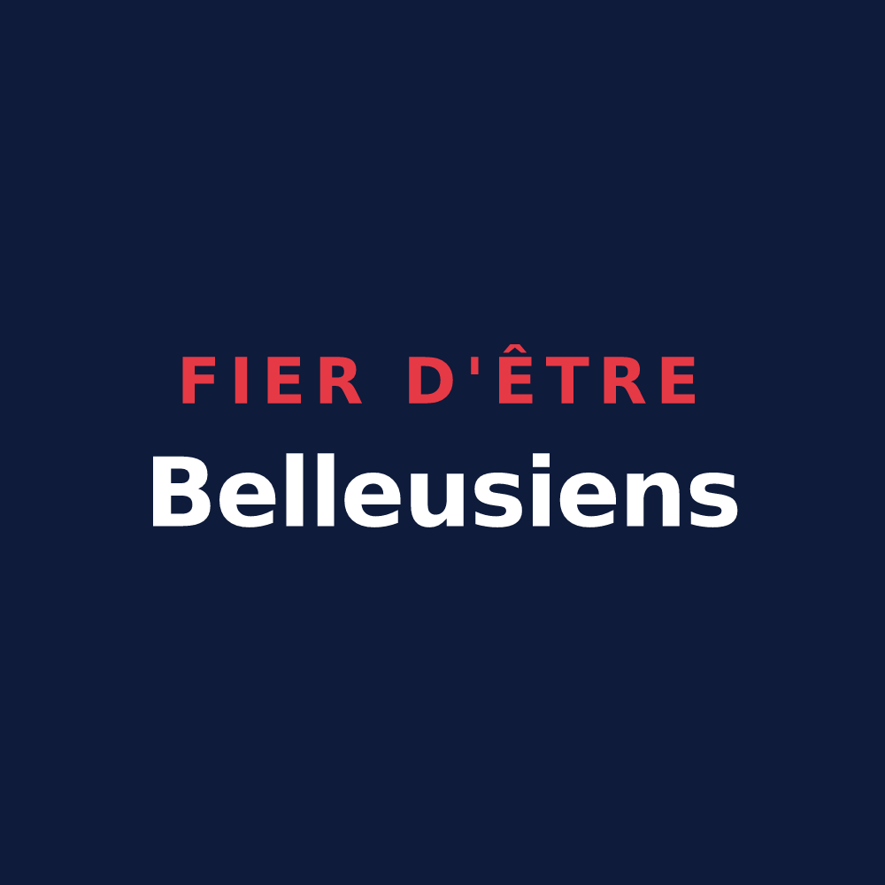 T-shirt « Fier d'être Belleusiens » — design pour Belleu