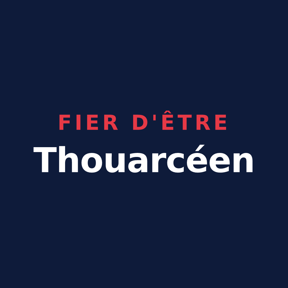 T-shirt « Fier d'être Thouarcéen » — design pour Bellevigne-en-Layon