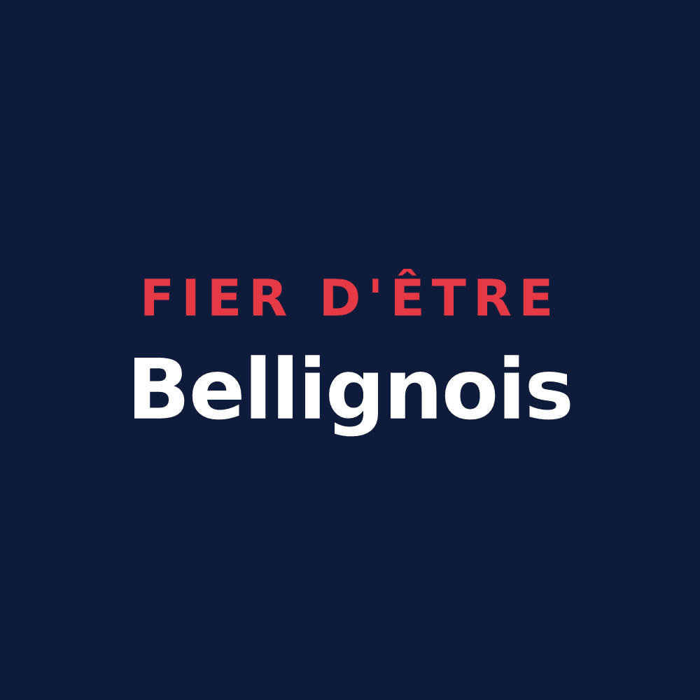 T-shirt « Fier d'être Bellignois » — design pour Bellignies
