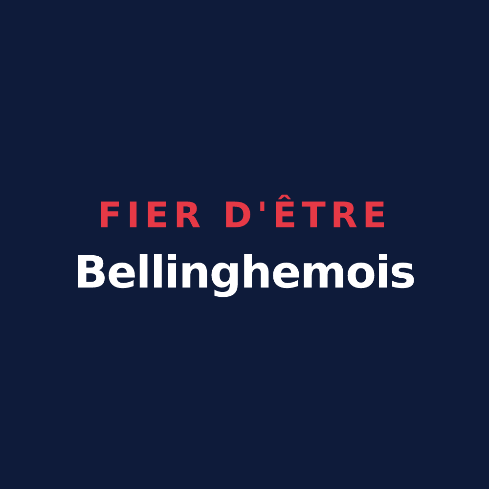 T-shirt « Fier d'être Bellinghemois » — design pour Bellinghem