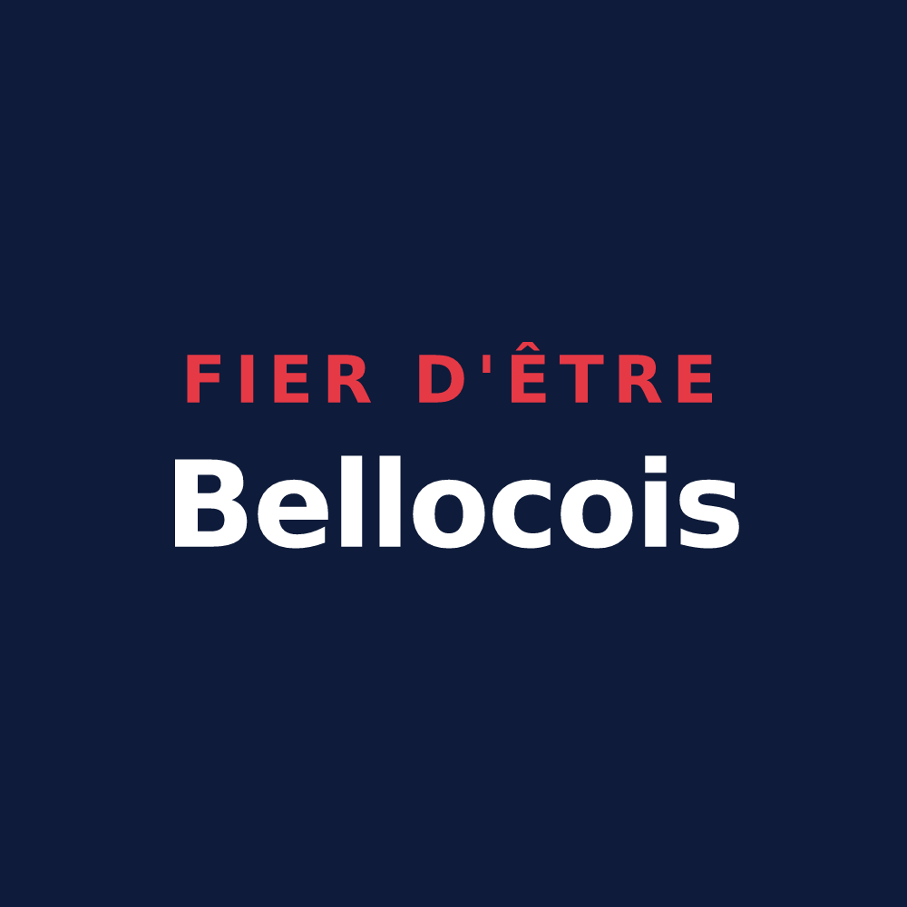 T-shirt « Fier d'être Bellocois » — design pour Belloc