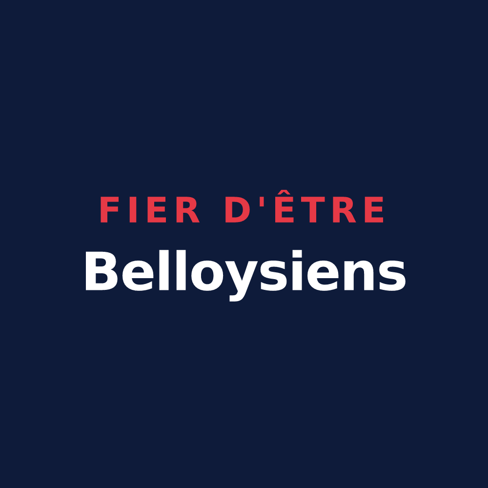 T-shirt « Fier d'être Belloysiens » — design pour Belloy-Saint-Léonard