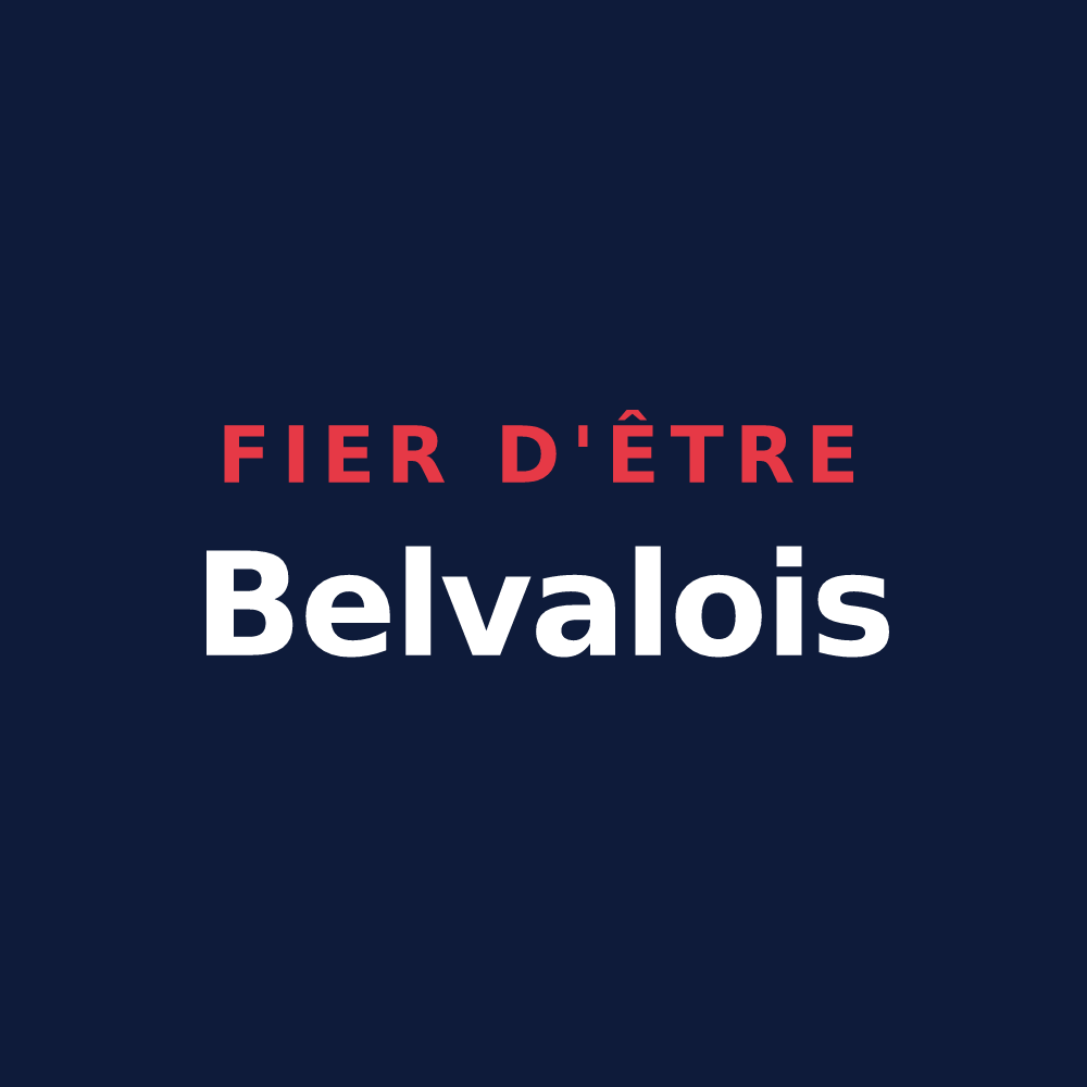 T-shirt « Fier d'être Belvalois » — design pour Belval-en-Argonne