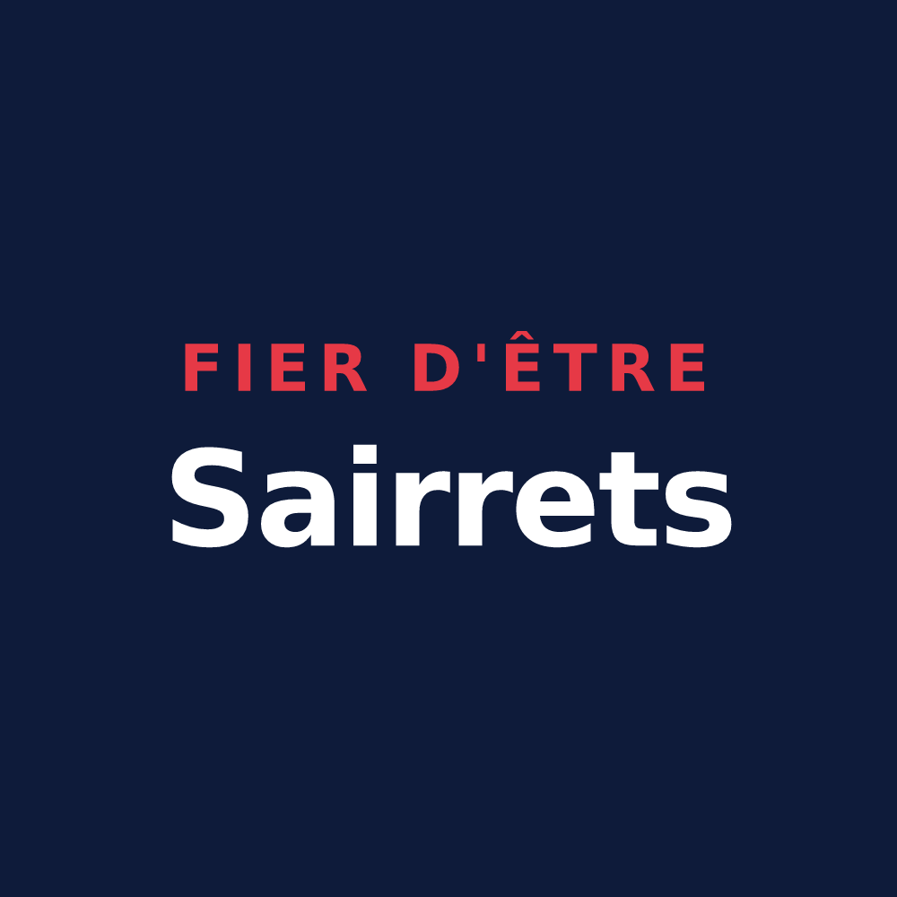 T-shirt « Fier d'être Sairrets » — design pour Belverne