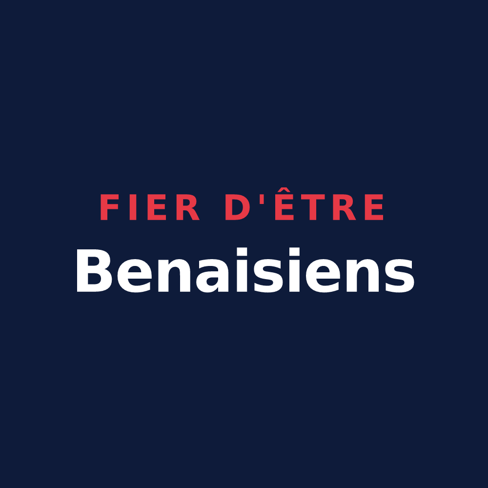 T-shirt « Fier d'être Benaisiens » — design pour Benais
