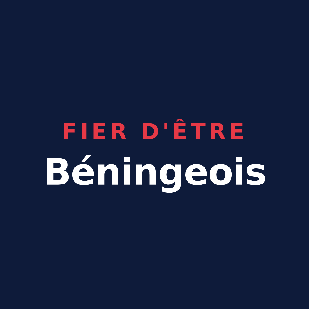 T-shirt « Fier d'être Béningeois » — design pour Béning-lès-Saint-Avold