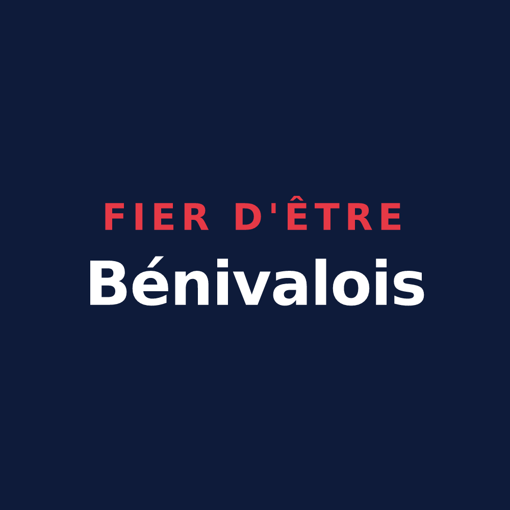 T-shirt « Fier d'être Bénivalois » — design pour Bénivay-Ollon