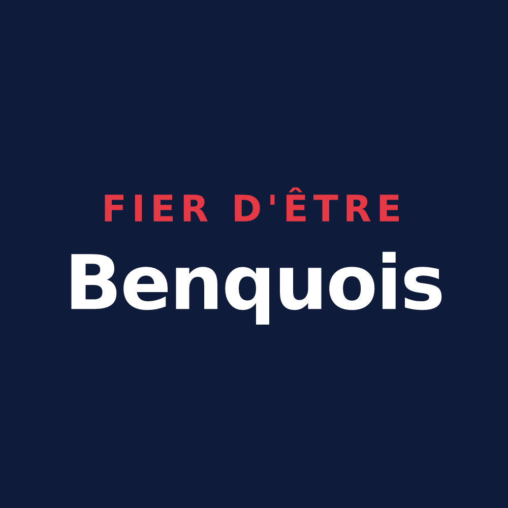 T-shirt « Fier d'être Benquois » — design pour Benque