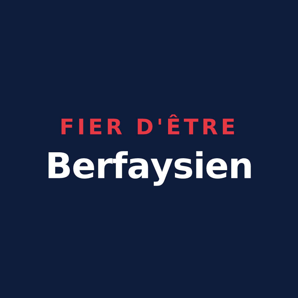 T-shirt « Fier d'être Berfaysien » — design pour Berfay