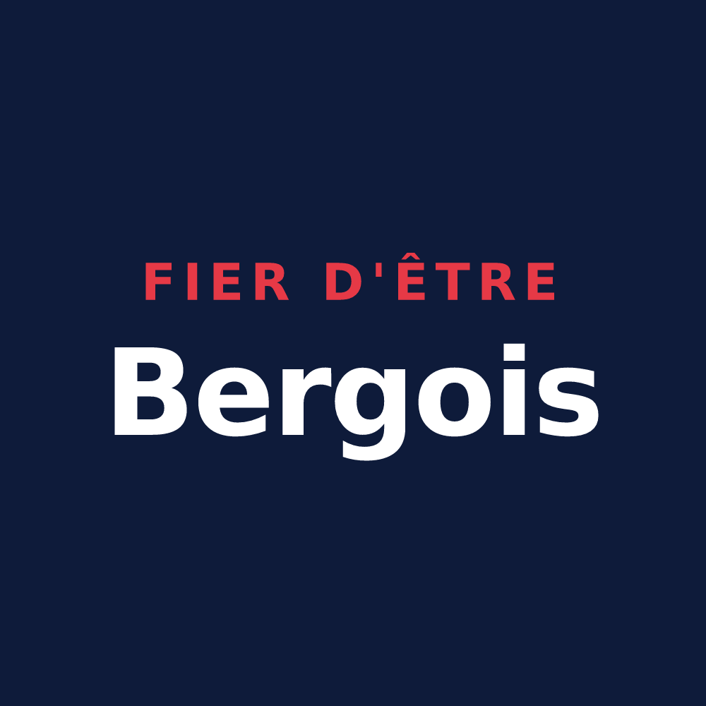 T-shirt « Fier d'être Bergois » — design pour Berg-sur-Moselle