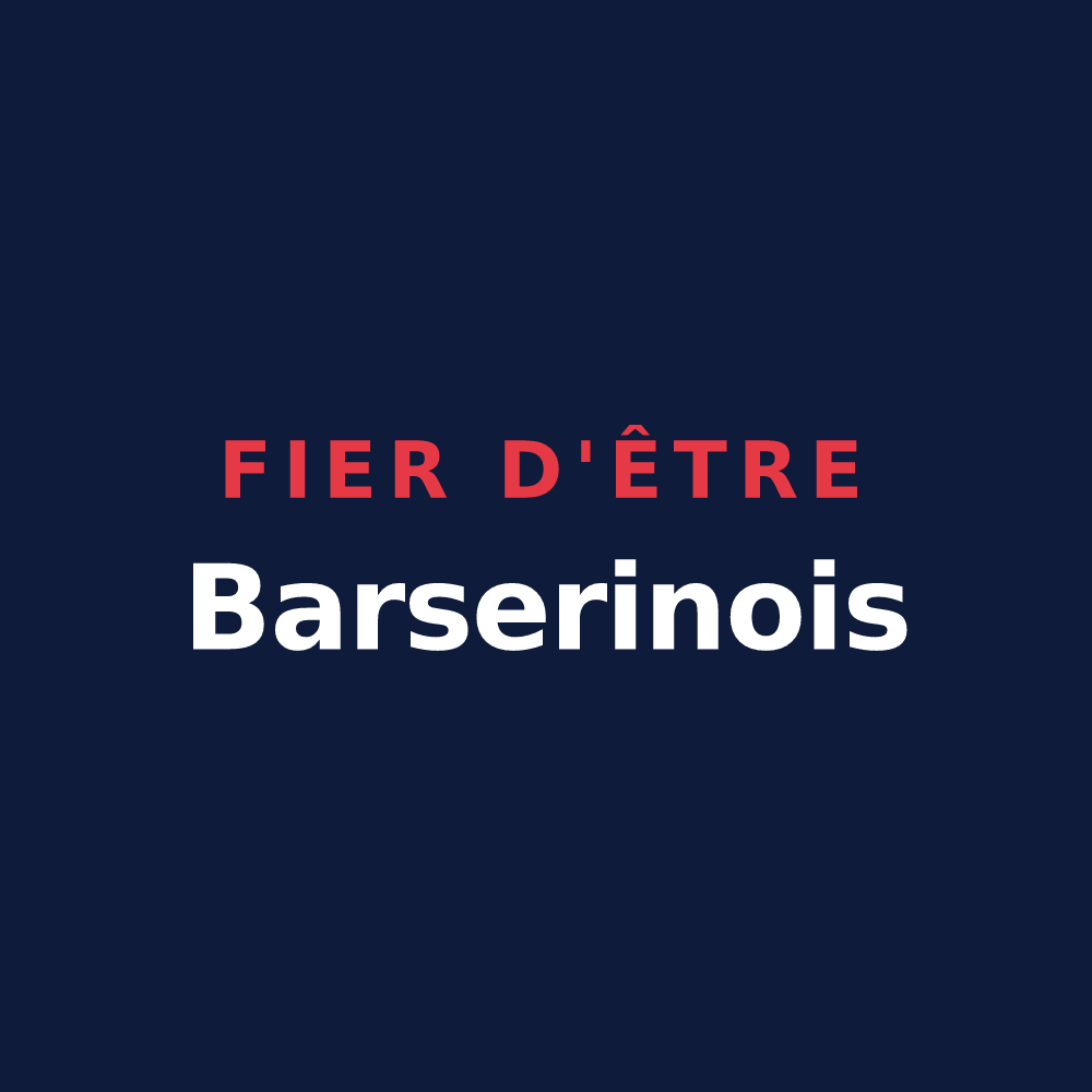 T-shirt « Fier d'être Barserinois » — design pour Bergesserin