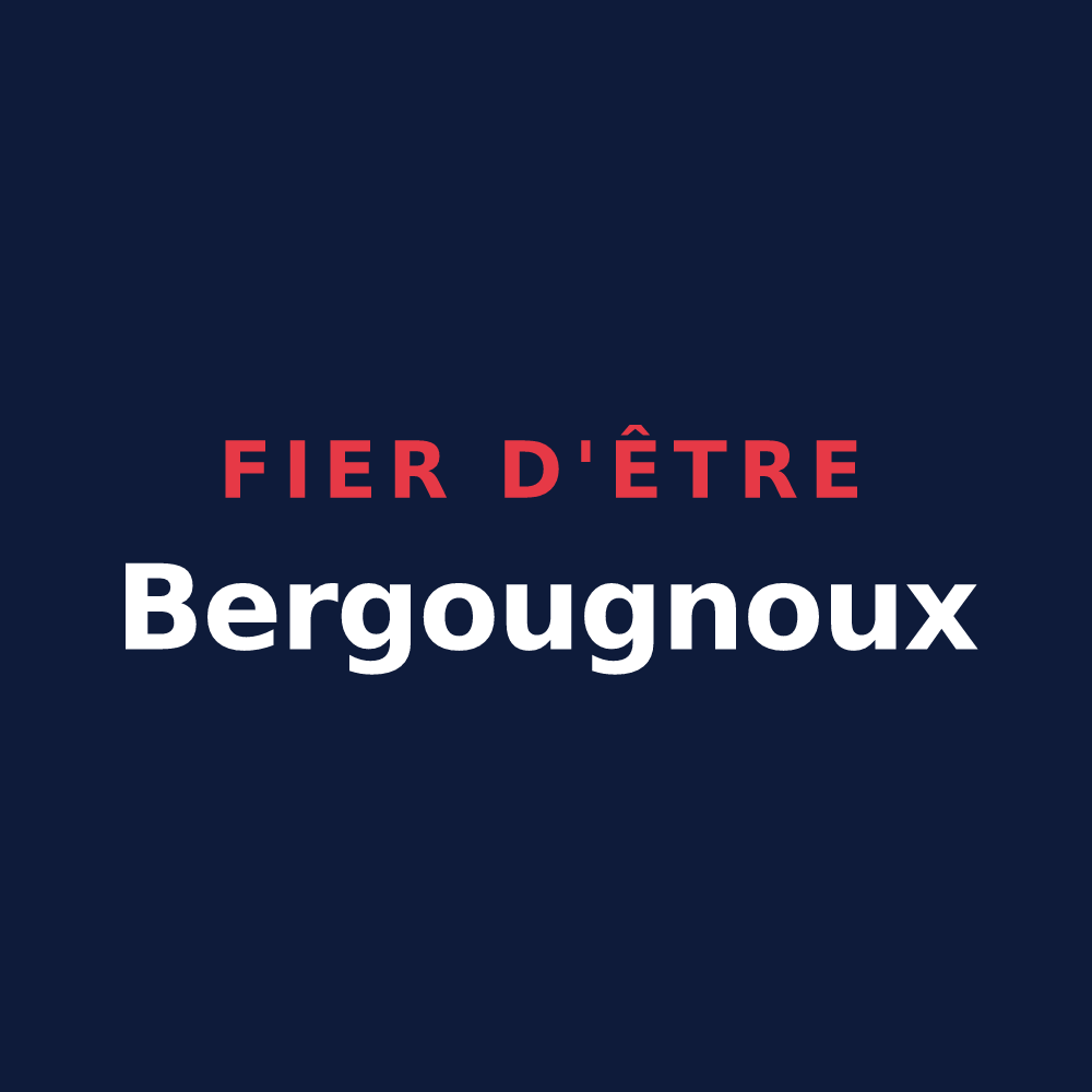 T-shirt « Fier d'être Bergougnoux » — design pour Bergonne