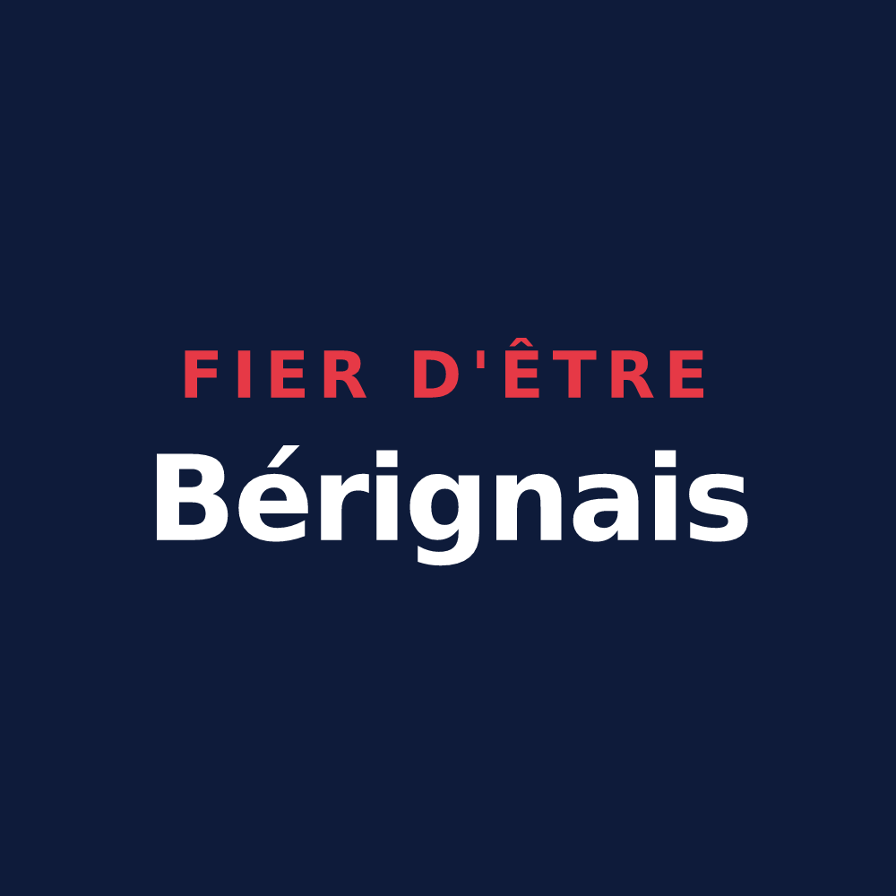T-shirt « Fier d'être Bérignais » — design pour Bérigny