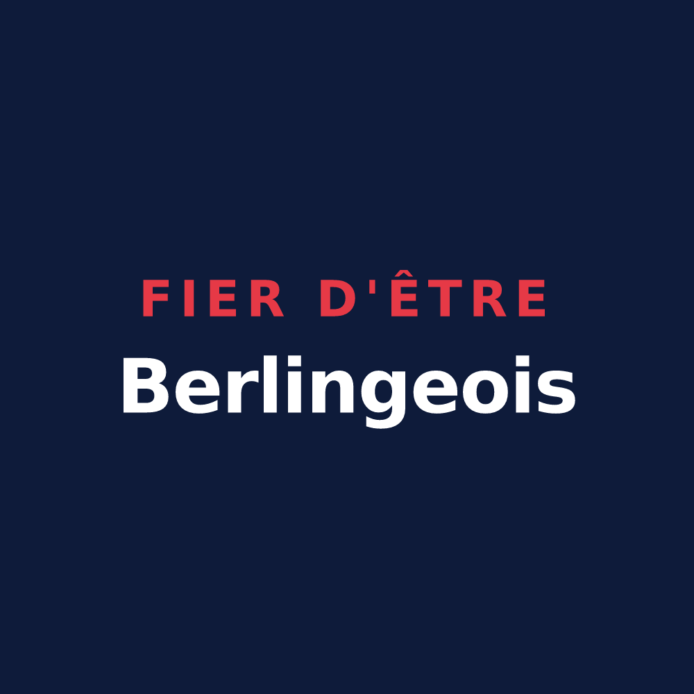 T-shirt « Fier d'être Berlingeois » — design pour Berling
