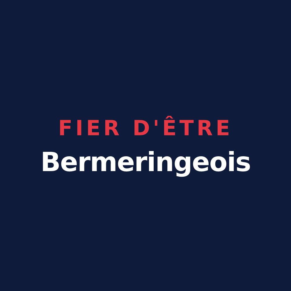 T-shirt « Fier d'être Bermeringeois » — design pour Bermering