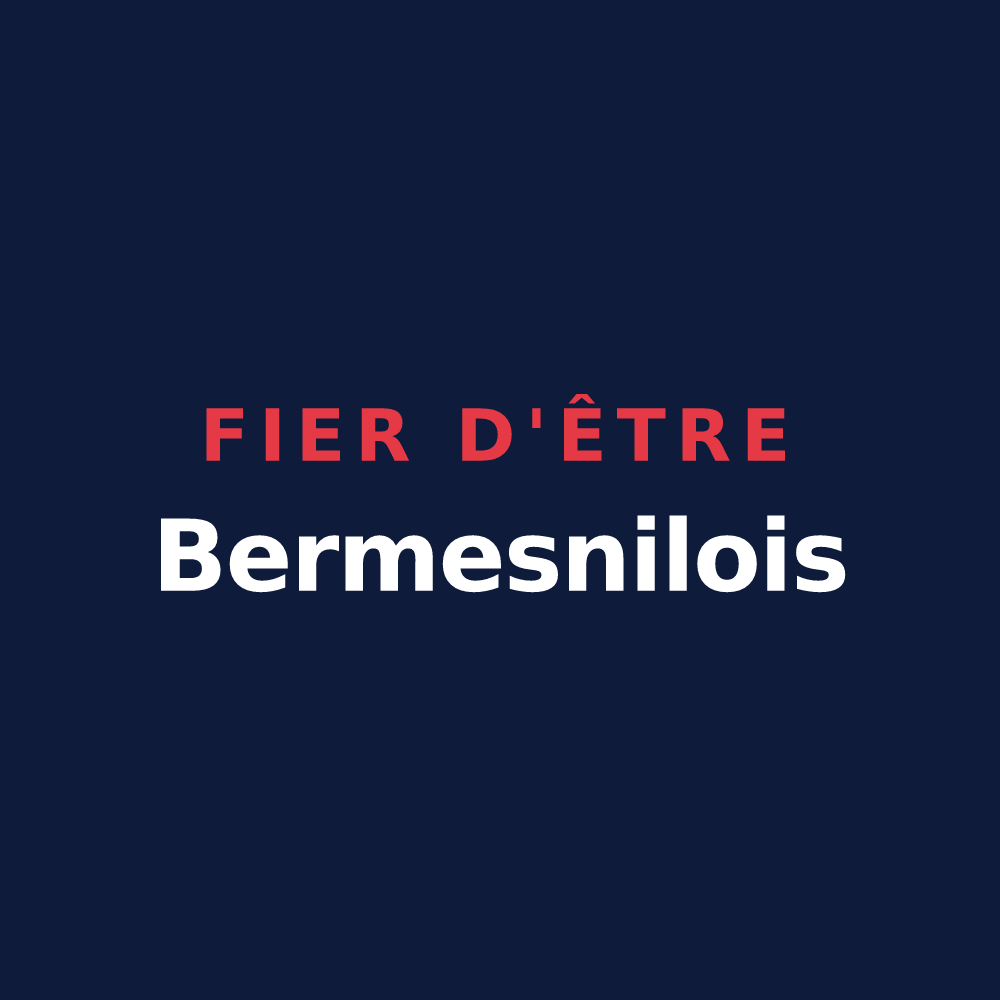 T-shirt « Fier d'être Bermesnilois » — design pour Bermesnil