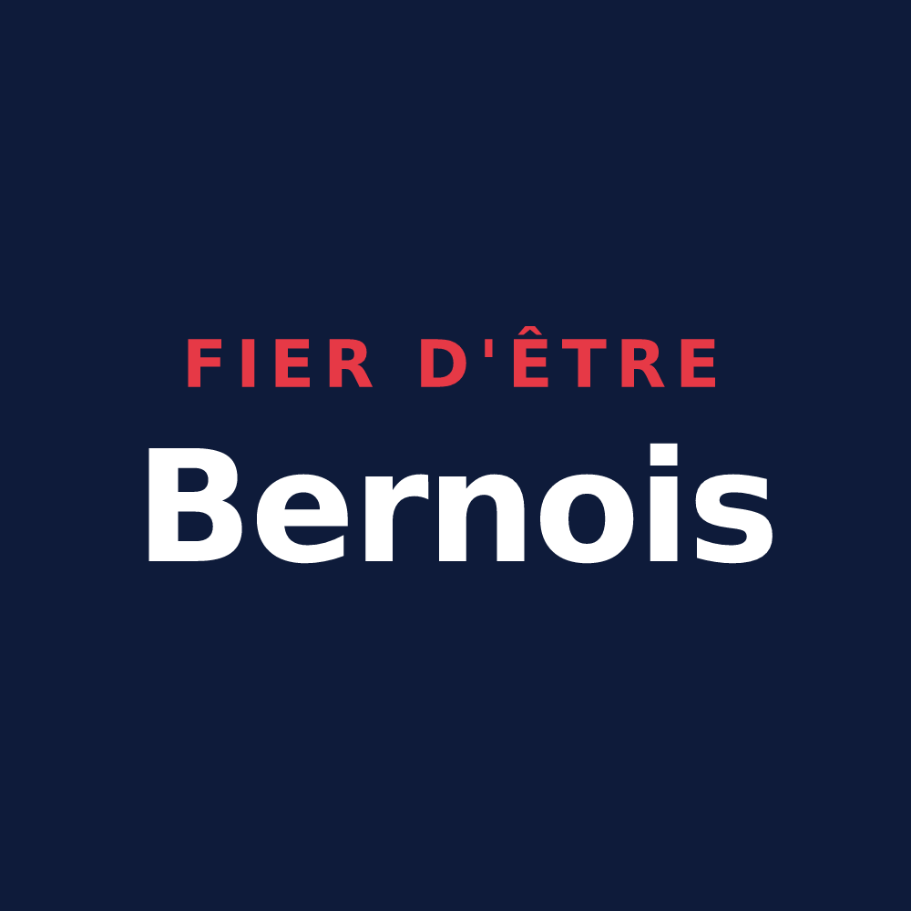 T-shirt « Fier d'être Bernois » — design pour Bernes-sur-Oise