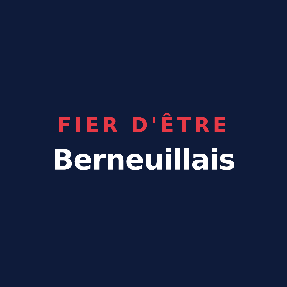 T-shirt « Fier d'être Berneuillais » — design pour Berneuil