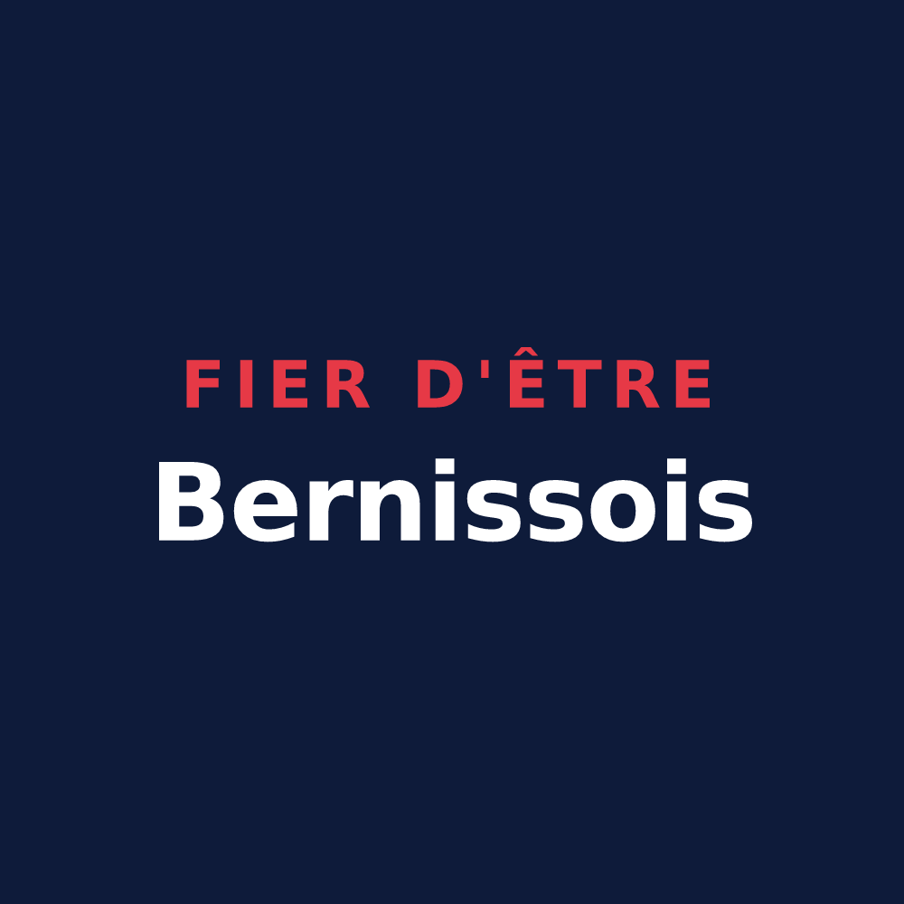 T-shirt « Fier d'être Bernissois » — design pour Bernis