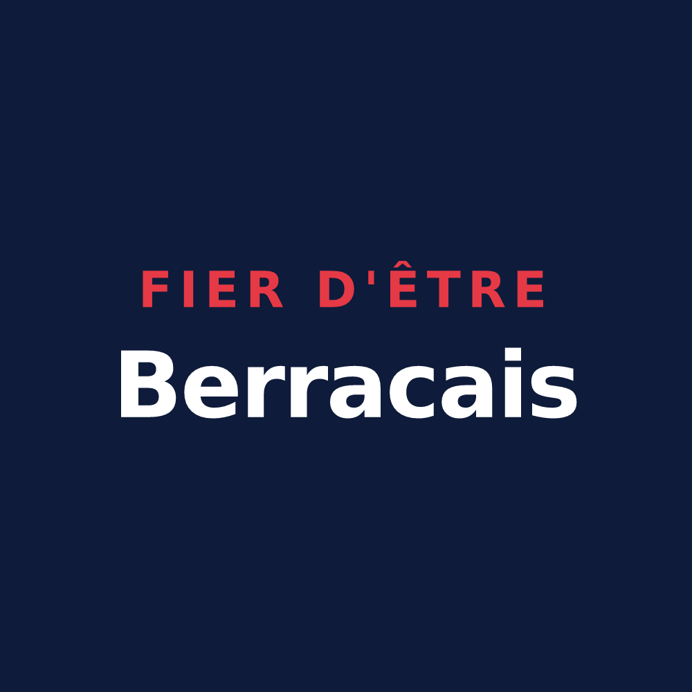 T-shirt « Fier d'être Berracais » — design pour Berrac