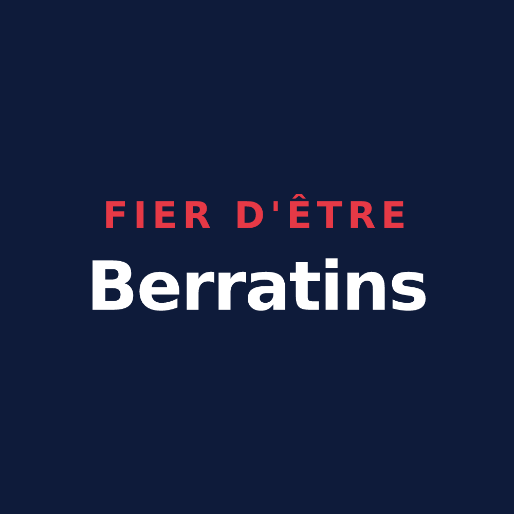 T-shirt « Fier d'être Berratins » — design pour Berre-l'Étang