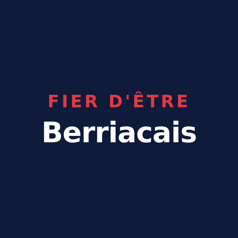T-shirt « Fier d'être Berriacais » — design pour Berriac