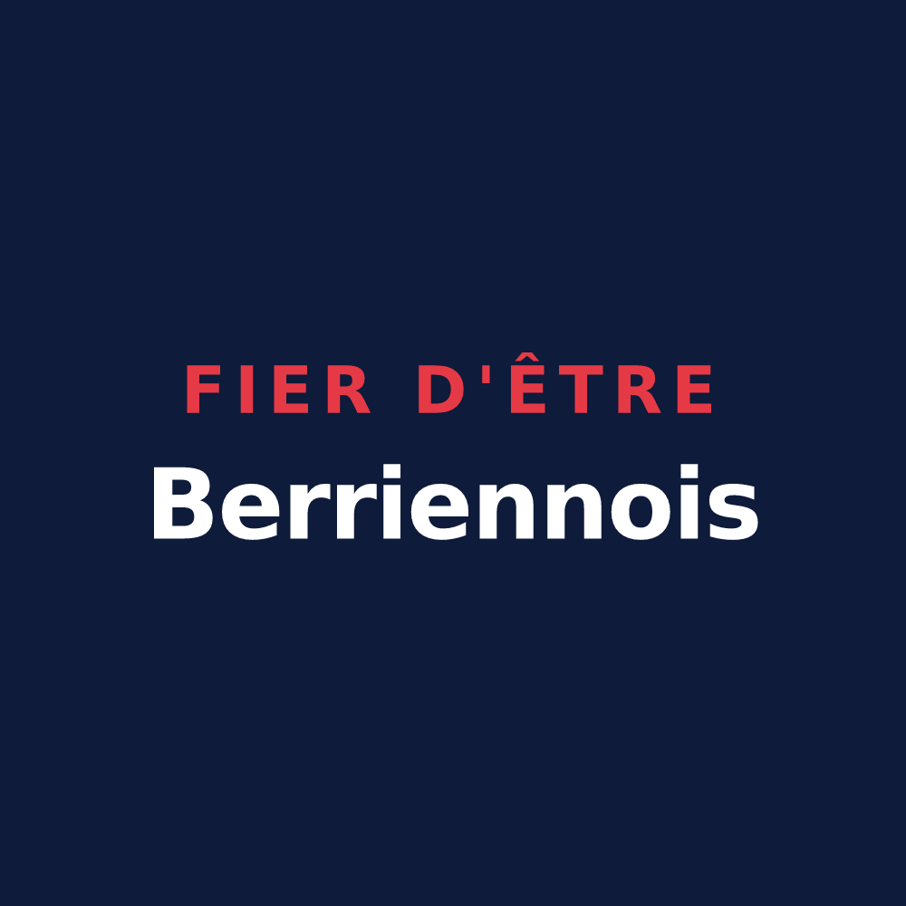 T-shirt « Fier d'être Berriennois » — design pour Berrien