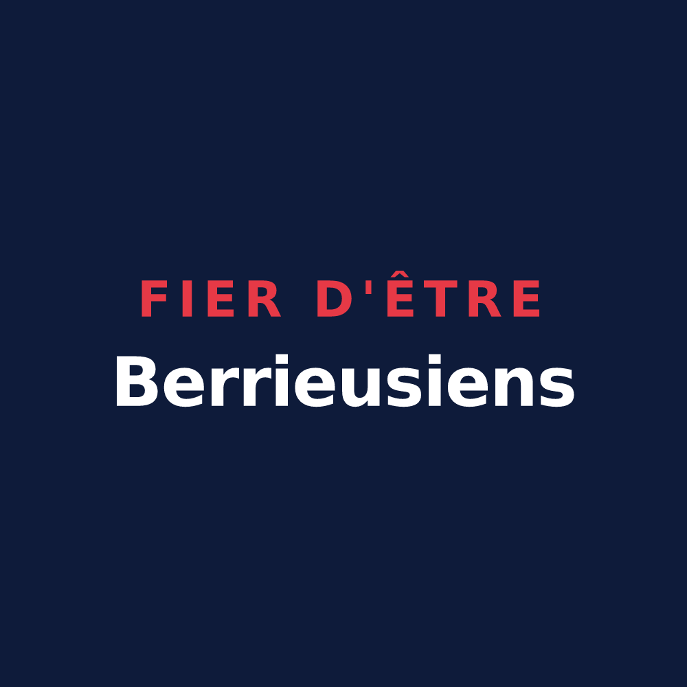 T-shirt « Fier d'être Berrieusiens » — design pour Berrieux