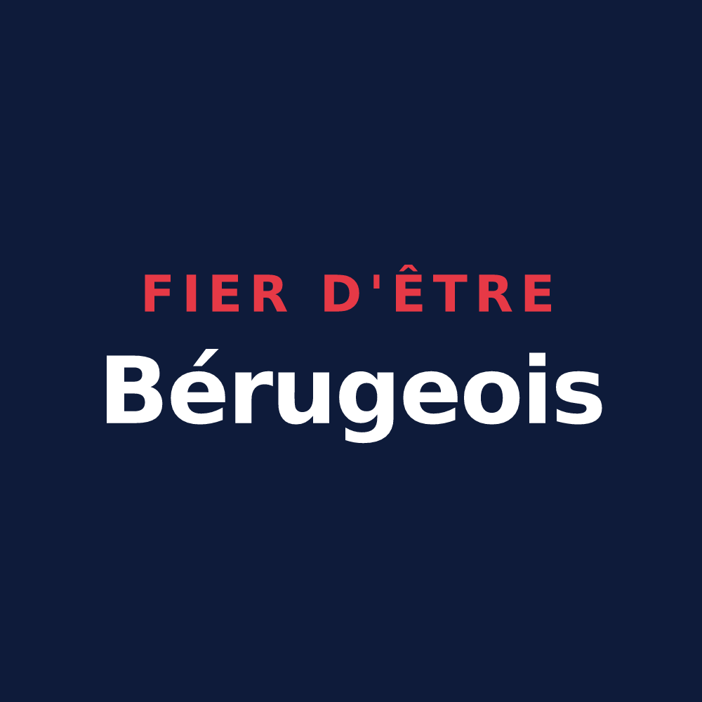 T-shirt « Fier d'être Bérugeois » — design pour Béruges