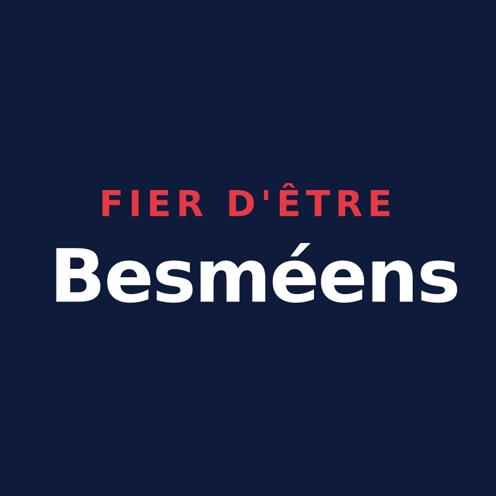 T-shirt « Fier d'être Besméens » — design pour Besmé