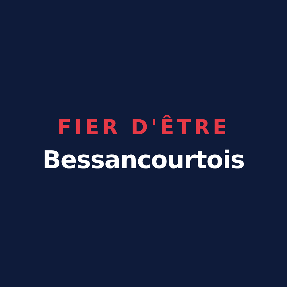 T-shirt « Fier d'être Bessancourtois » — design pour Bessancourt